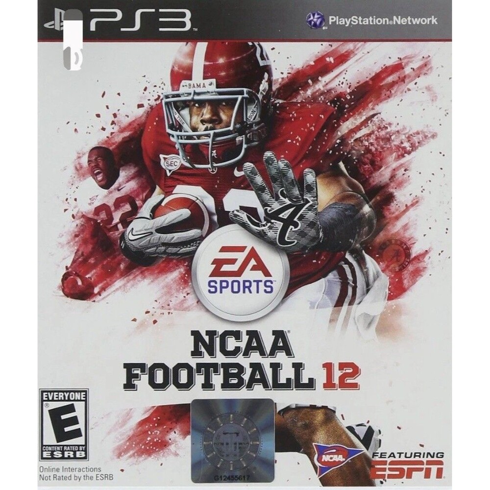 EA Sports NCAA Football 12 Video Game PlayStation 3 PS3